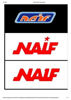 Trademark NAIF LOGO