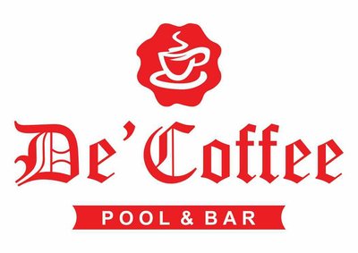 Trademark De' Coffee POOL & BAR + Logo