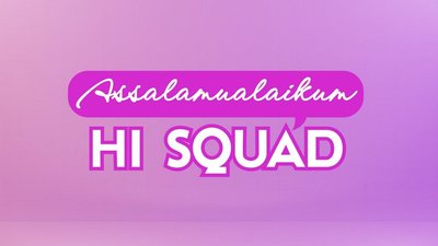 Trademark ASSALAMUALAIKUM HI SQUAD