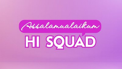 Trademark ASSALAMUALAIKUM HI SQUAD