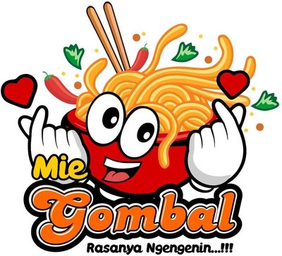 Trademark MIE GOMBAL + LUKISAN