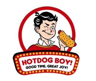 Trademark HOTDOG BOY! GOOD TIME, GREAT JOY! + Lukisan