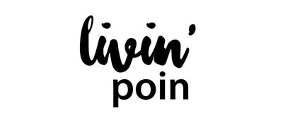 Trademark Livin' Poin Vertical Logo B/W