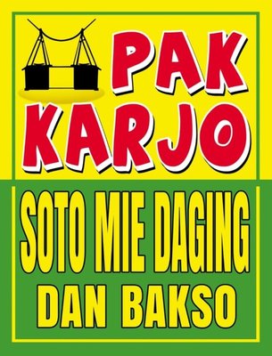 Trademark PAK KARJO SOTO MIE DAGING DAN BAKSO & LOGO