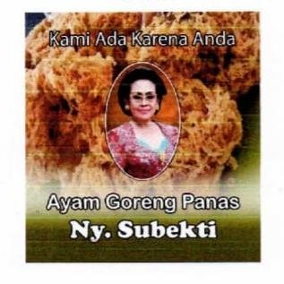 Trademark Ayam Goreng Panas Ny. Subekti, Kami Ada Karena Anda + Gambar/Logo/Foto