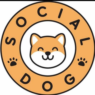 Trademark Social dog + Logo