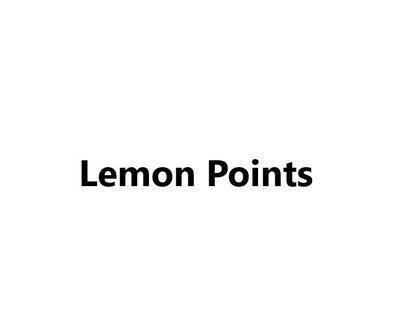 Trademark Lemon Points