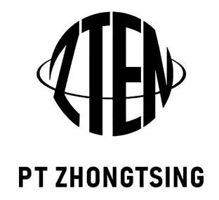 Trademark ZTEN PT ZHONGTSING + logo