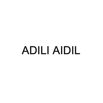 Trademark ADILI AIDIL