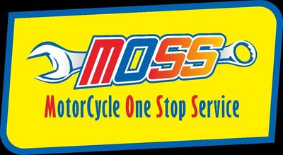 Trademark MOSS MOTORCYCLE ONE STOP SERVICE + LOGO