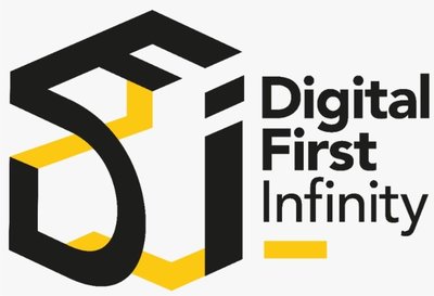 Trademark DIGITAL FIRST INFINITY + logo