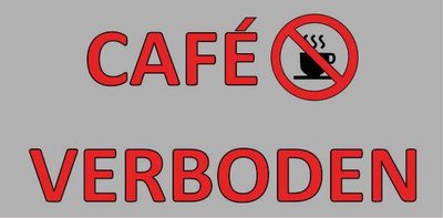 Trademark CAFÉ VERBODEN + LOGO