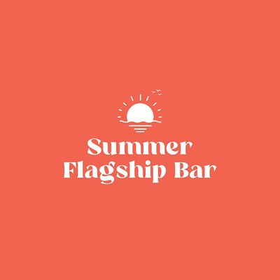 Trademark Summer Flagship Bar + Lukisan