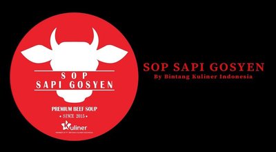 Trademark SOP SAPI GOSYEN BY BINTANG KULINER INDONESIA