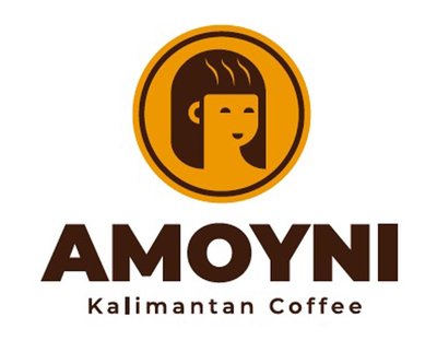 Trademark AMOYNI Kalimantan Coffee + Lukisan