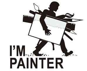 Trademark I'M PAINTER + Lukisan