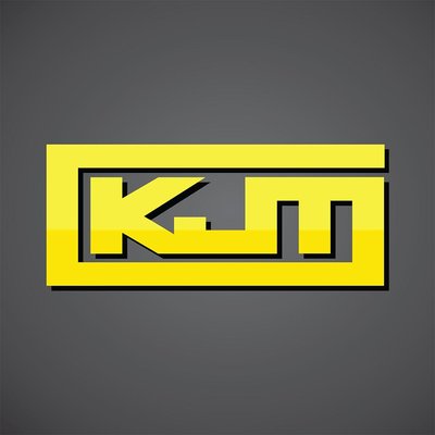 Trademark Sebuah garis kuning yang berbentuk rol film didalamnya terdapat tiga huruf KJM