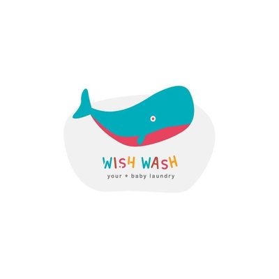 Trademark WISH WASH YOUR + BABY LAUNDRY