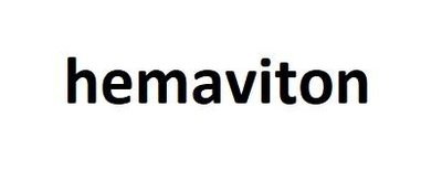 Trademark hemaviton