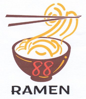 Trademark RAMEN 88 + lukisan