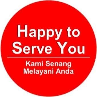 Trademark Happy to Serve You Kami Senang Melayani Anda