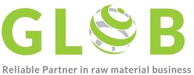 Trademark GLOB Reliable Partner in raw material business + Logo