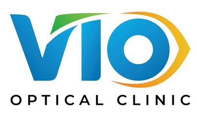 Trademark VIO OPTICAL CLINIC + Logo