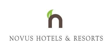 Trademark LOGO + NOVUS HOTELS & RESORTS