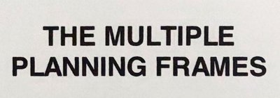 Trademark THE MULTIPLE PLANNING FRAMES