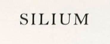 Trademark SILIUM