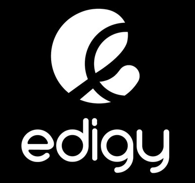 Trademark EDIGY + Logo (Putih)