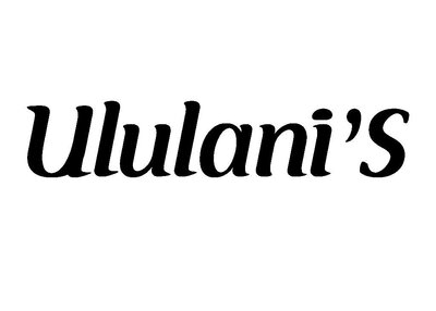 Trademark ULULANI'S