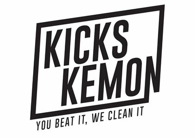 Trademark KICKS KEMON – YOU BEAT IT, WE CLEAN IT + LOGO