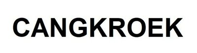 Trademark CANGKROEK