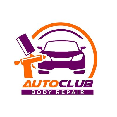 Trademark Auto Club Body Repair + Logo