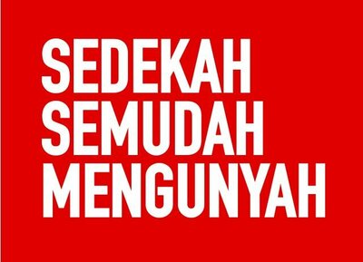 Trademark Sedekah Semudah Mengunyah