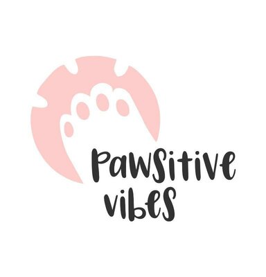 Trademark Pawsitive Vibes & lukisan