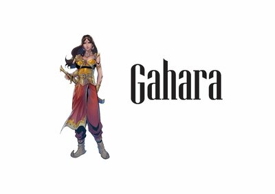 Trademark GAHARA + LOGO