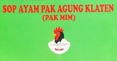 Trademark SOP AYAM PAK AGUNG KLATEN (PAK MIM)