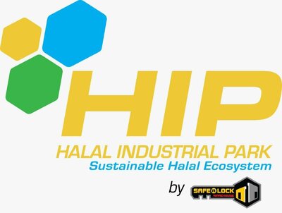 Trademark HIP HALAL INDUSTRIAL PARK Sustainable Halal Ecosystem by SAFE n LOCK WAREHOUSE +
LOGO