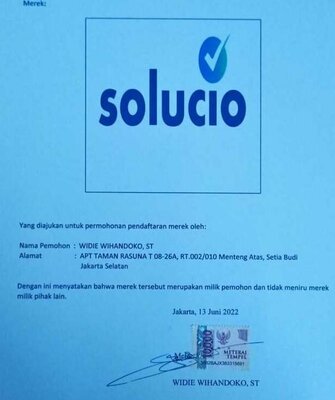 Trademark SOLUCIO