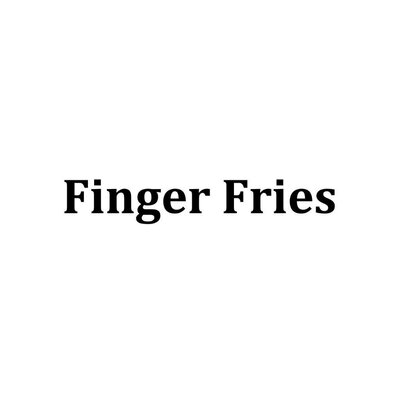 Trademark Finger Fries