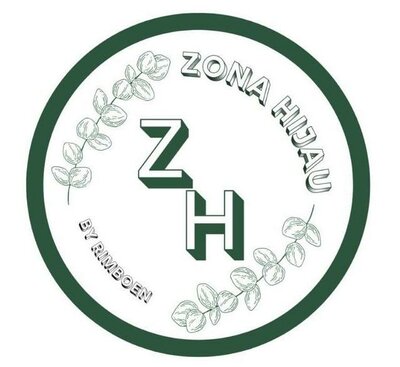 Trademark ZONA HIJAU ZH + LOGO