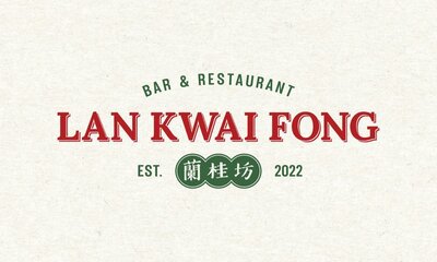 Trademark BAR & RESTAURANT LAN KWAI FONG + HURUF KANJI EST. 2022