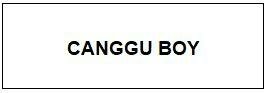 Trademark CANGGU BOY