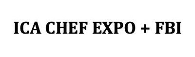 Trademark ICA CHEF EXPO + FBI