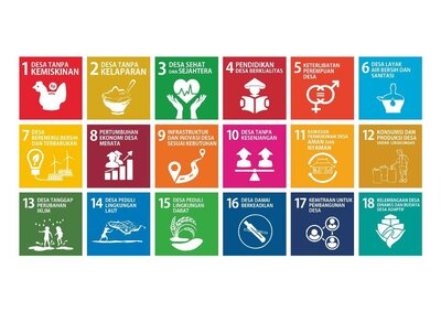 Trademark Logo 18 Tujuan SDGs Desa