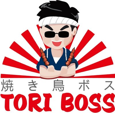 Trademark TORI BOSS + KARAKTER HURUF NON LATIN + LOGO