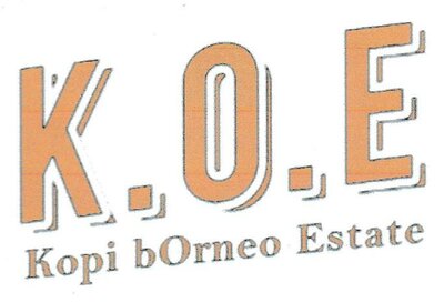 Trademark K.O.E Kopi Borneo Estate