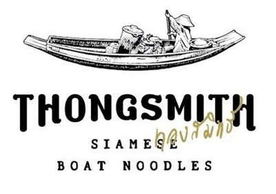 Trademark THONGSMITH SIAMESE BOAT NOODLES + huruf Thailand + logo